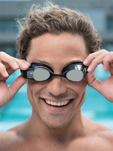 form unveil ar swim goggles   wear underwater average joes