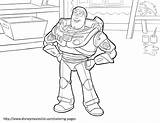 Buzz Lightyear Pages Coloring Woody Getcolorings sketch template