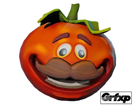 tomato man head fortnite printed sticker grafixpressions