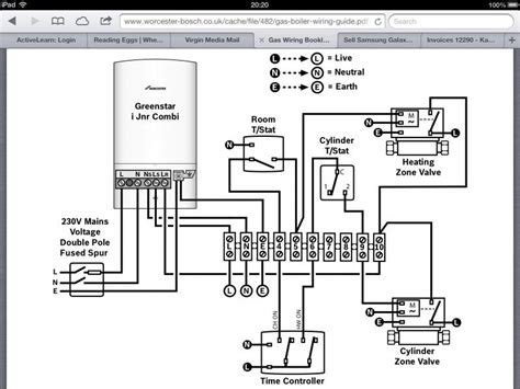 wiring diagram wireless thermostat