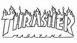 Thrasher Logo Magazine Symbol Meaning Emblem 1000logos History Evolution Logos Wallpaper Yellow Wallpapers Clothing Versions Logodix sketch template