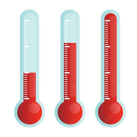 premium vector cartoon thermometer graphic icon vector illustration