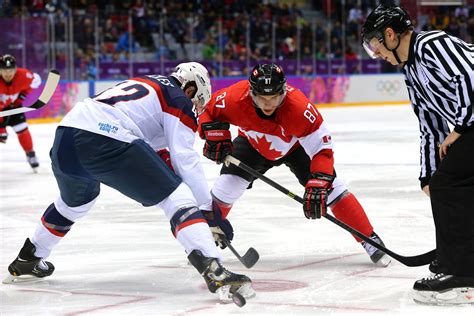 ice hockey winter olympics day  united states  canada