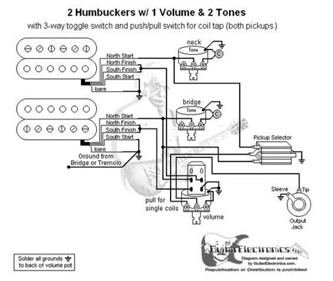 guitar wiring diagrams  pickups  volume  tone zackyfebrika