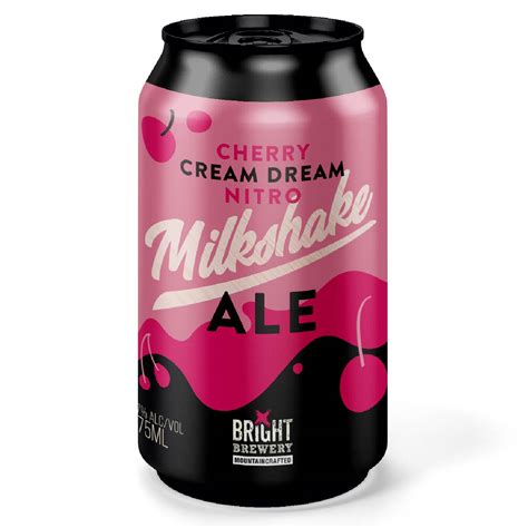 cherry cream dream nitro milkshake ale bright brewery