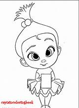Boss Baby Coloring Book sketch template