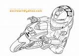 Rossi Valentino Coloring Pages Template Vr46 sketch template