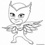 Coloring Owlette Pages Printable sketch template