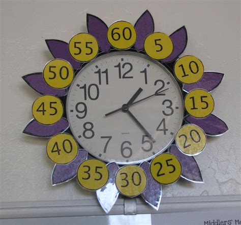 flower clock    time evil math wizard