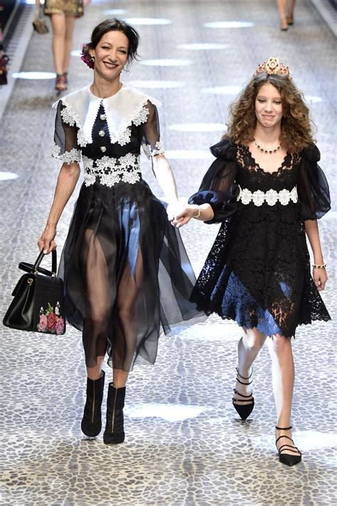a guide to the 47 famous real people who just walked the dolce and gabbana catwalk