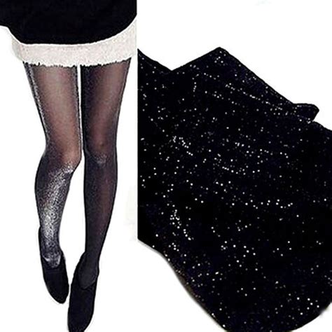 new glitter design tights bright silk anti hooking sexy shiny pantyhose