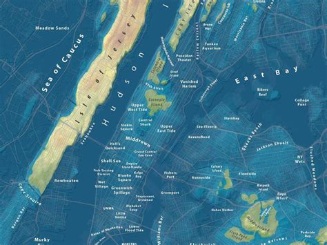 jeffrey linns maps  underwater la nyc business insider