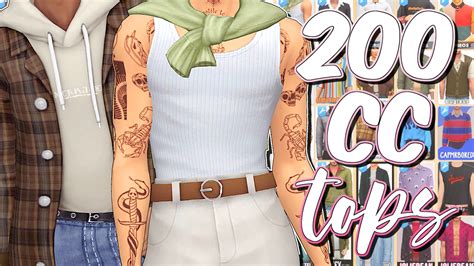 male maxis match tops cc links rthesimscc