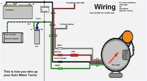 motorcycle tachometer wiring diagram