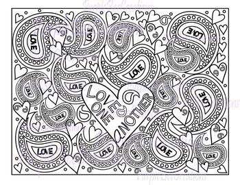 coloring page love   bible verse coloring page tpt