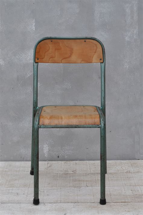vintage industrial metal framed chair home barn