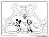 Disco Coloring Minnie Pages Disney Mickey Printable 68kb 594px sketch template