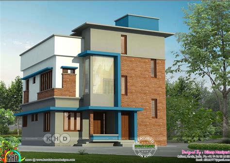 brick wall home design  kerala kerala home design  floor plans