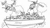 Boat Coloring Speed Pages Police Getdrawings Kids sketch template