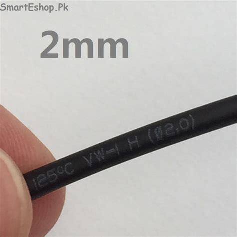meterlot black mm diameter heat shrink tubing tube sleeving wrap wire smarteshop