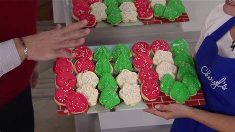 cheryls    holiday frosted cutout cookies  qvc youtube