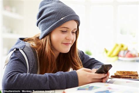 unsafe sex link to teen text addicts daily mail online