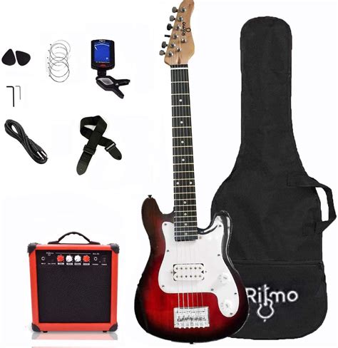 buy kids   electric guitar  amp complete bundle kit