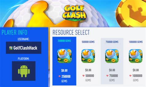golf clash hack mod apk    unlimited gems  coins