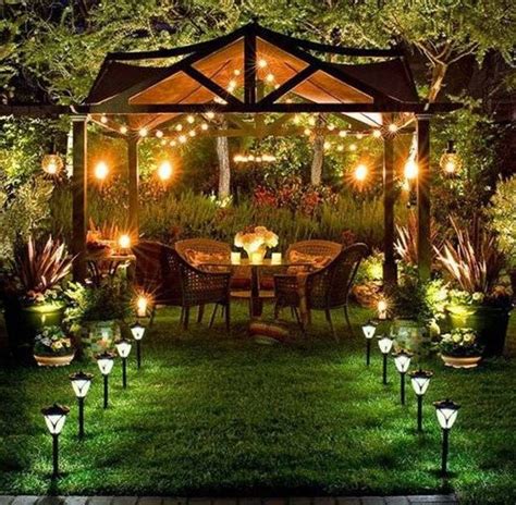 backyard lighting ideas illuminate outdoor area