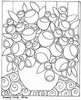 Folk Pattern Paper Rug Hooking Karla Abstract Tulips Blooming Patterns Ebay Needle Punch Pages Gerard Primitive Embroidery Coloring Colouring Hook sketch template