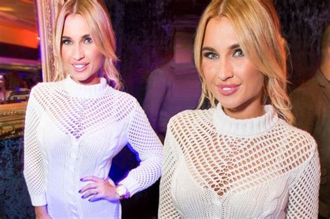 towie babe billie faiers wows in white as she teases a hint of cleavage