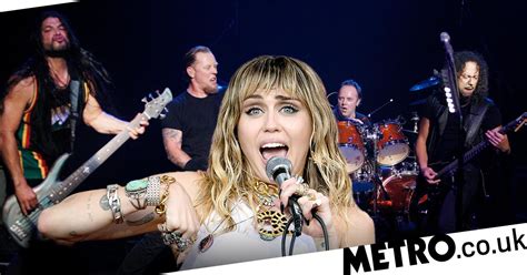 Miley Cyrus Reveals She S Working On An Album Of Metallica Covers