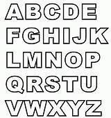 Abc Alphabet Letters Capital Letter Alphabets Coloring Pages Uppercase Printable Printables Templates Color Kids Big Print Fonts Activityshelter Block Learn sketch template