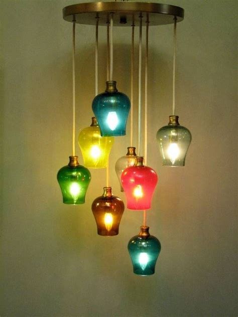 15 Collection Of Colored Glass Pendant Lights