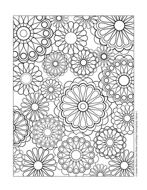 floral pattern coloring pages  adult  mbl
