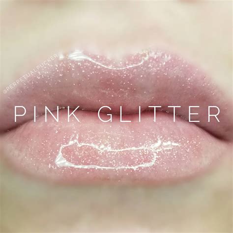 pink glitter lipsense lip color sense