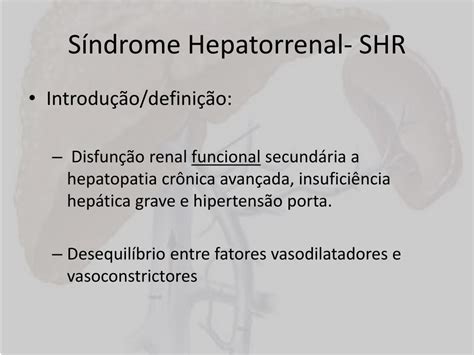 Ppt SÍndrome Hepatorrenal Powerpoint Presentation Free Download Id