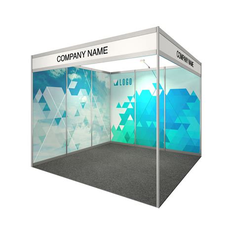 standard   printed octanorm booth panels exhibition display