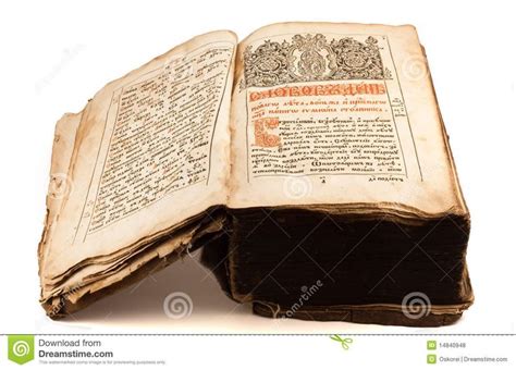 ancient tomes antique opened tome with ancient symbols and illustration isolated on