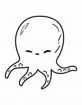 Octopus Museprintables sketch template