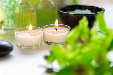 premium photo thai spa treatments aroma therapy salt and nature green