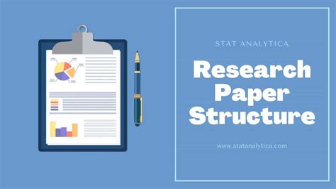 key elements  research paper structure statanalytica