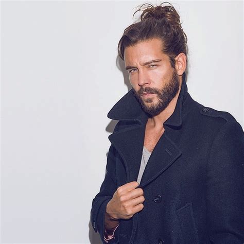 is it hot in here hot guys with man buns popsugar