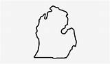 Michigan Outline Mitten Stamp Rubber Pngkit Transparent sketch template