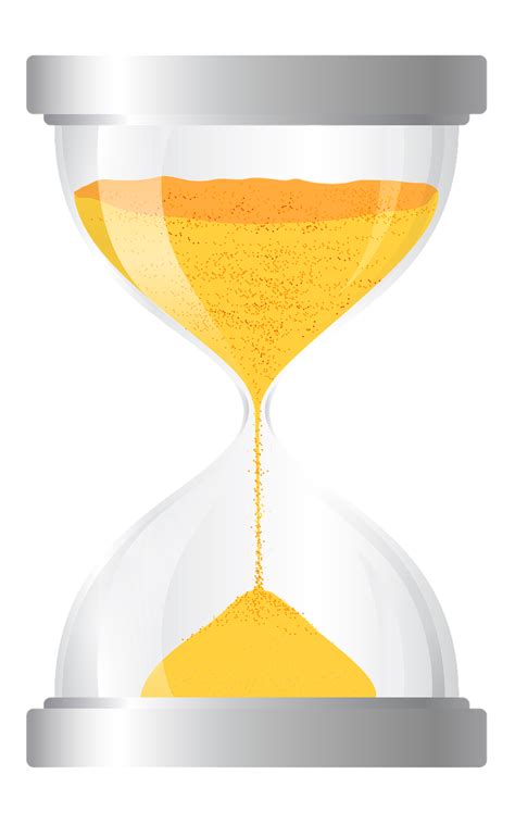 Hourglass Timer Gold Png Picpng