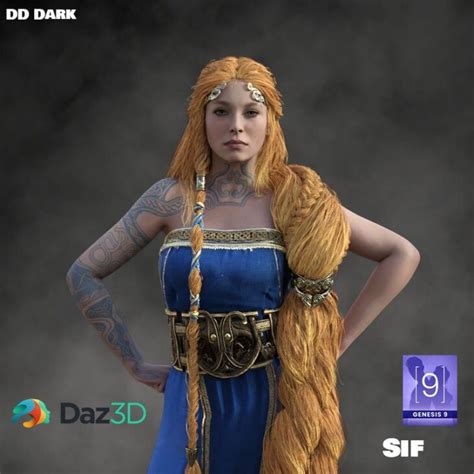 Gow Ragnarok Sif For Genesis 8 Female Render State