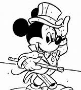 Coloring Pages Mickey Mouse sketch template