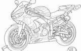 R6 Colouring sketch template