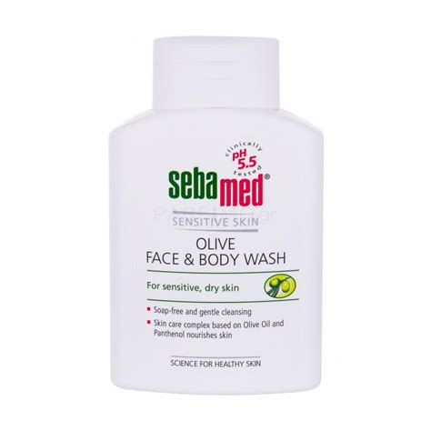 Sebamed Sensitive Skin Face And Body Wash Olive Υγρό σαπούνι για γυναίκες