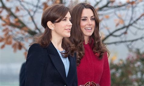 kate middleton and princess mary of denmark are royal lookalikes in copenhagen daily mail online